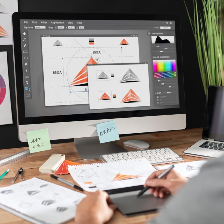 Our goal is to empower emerging creatives while delivering impactful designs that elevate your brand’s visual identity—digitally and beyond.